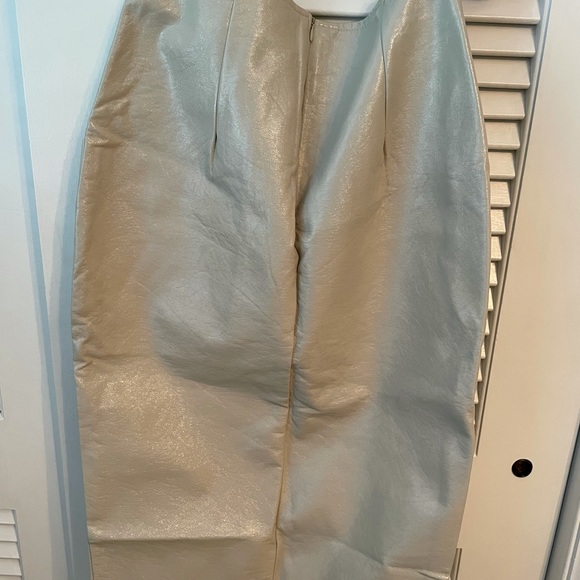 Vinyl Midi Pencil Skirt - Picture 2 of 2